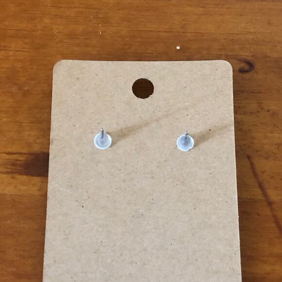 Hand Painted Red Cherry’s Stud Earrings Hypoallergenic Lightweight Posts - Picture 5 of 6